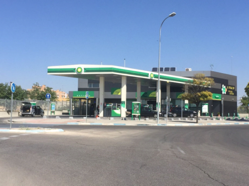 Estación de servicio BP en Valdemoro